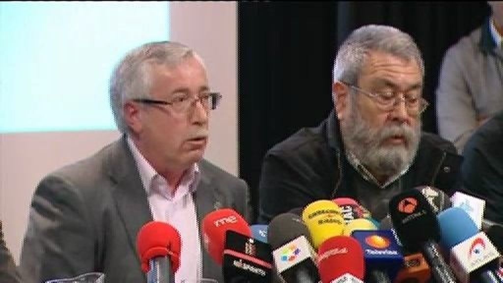 Toxo: "La huelga no tendrá un tono menor"