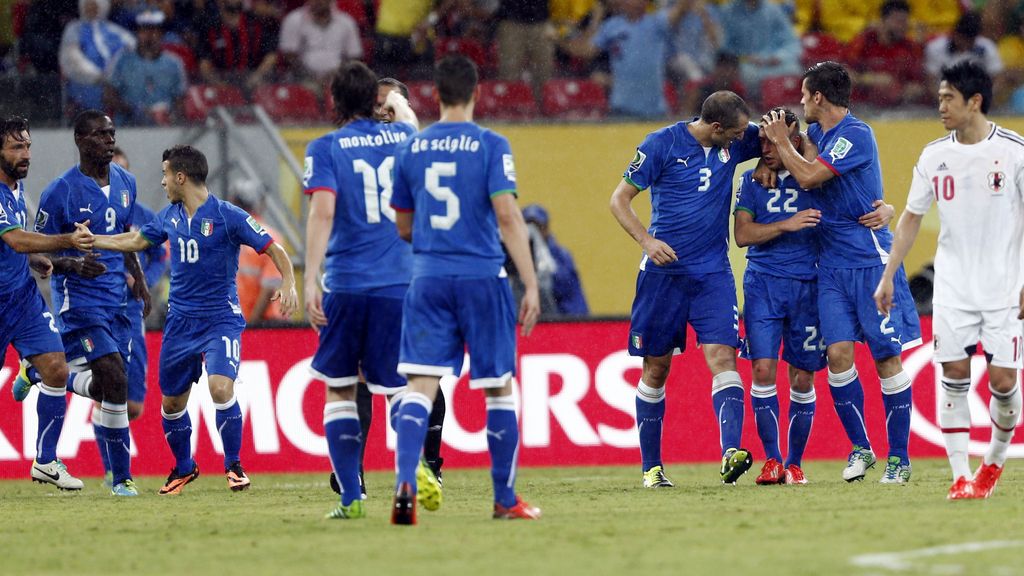 Gol: Italia 1-1 Brasil (min.51)
