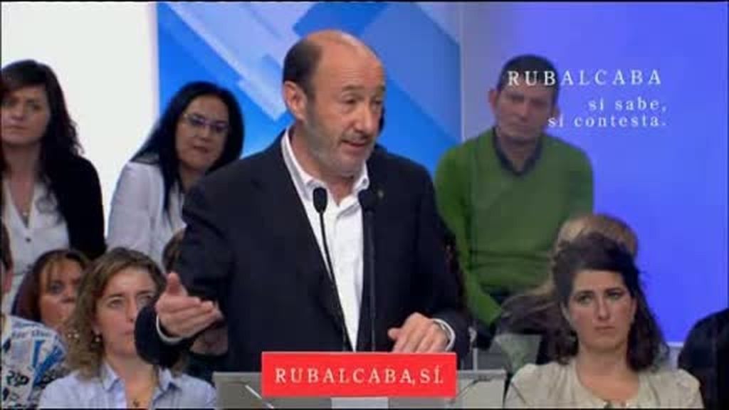 Rubalcaba, en Euskadi