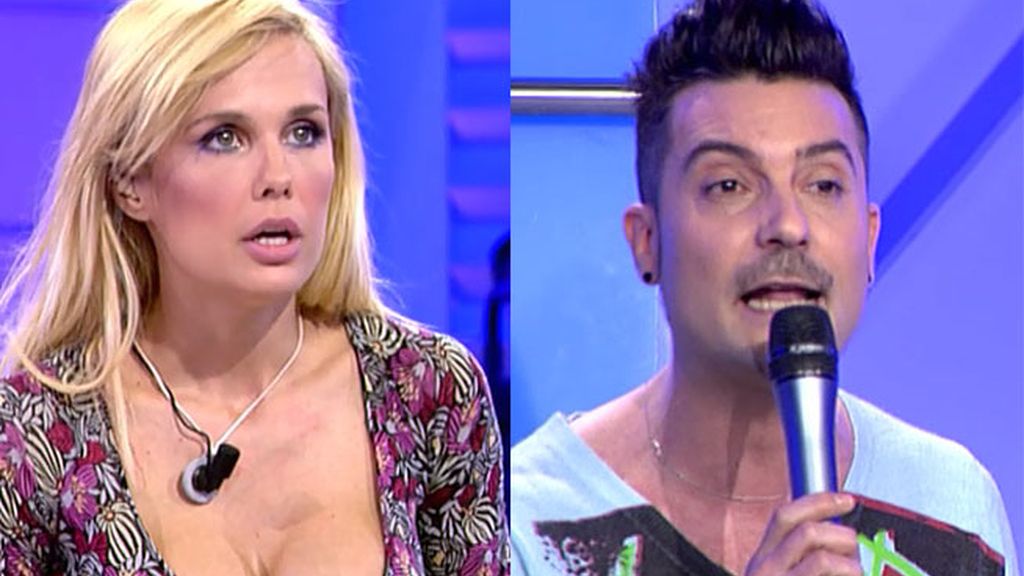 Carlos, a Miriam: “Eres una verdulera”