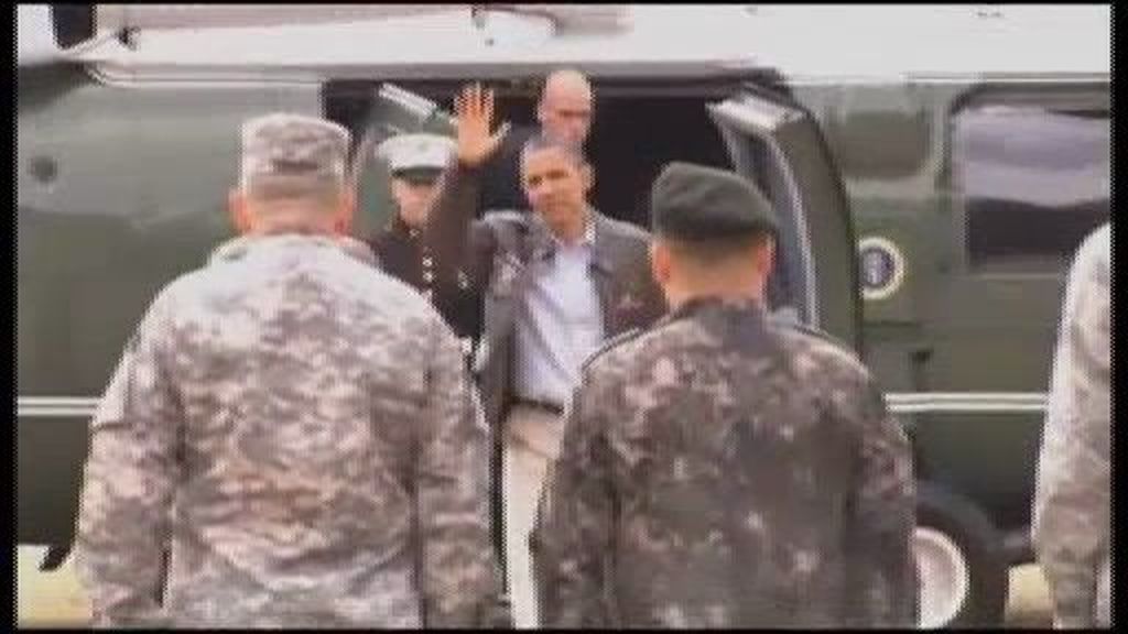 Obama viaja a la zona desmilitarizada entre las dos Coreas