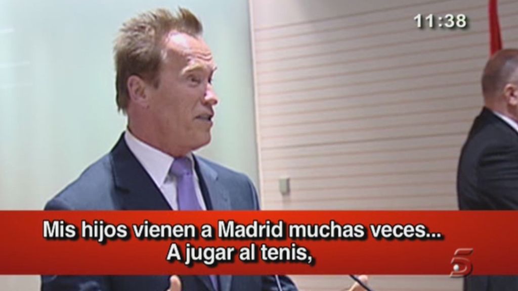 Schwarzenegger en Madrid