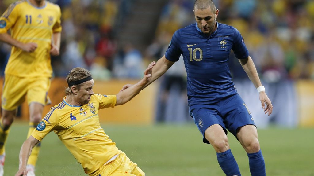 Ucrania 0-2 Francia