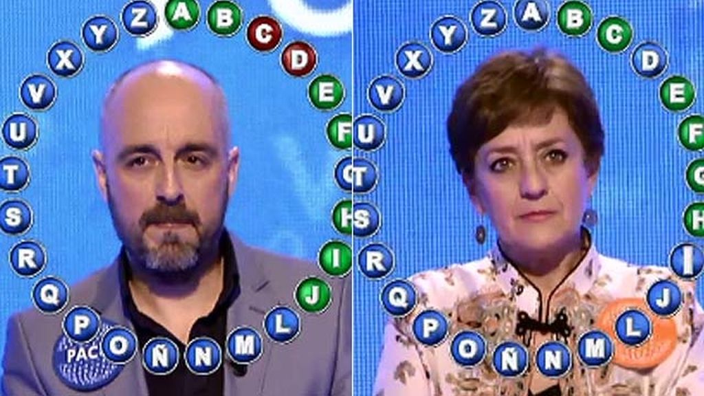 Paz reivindica su puesto en 'Pasapalabra'