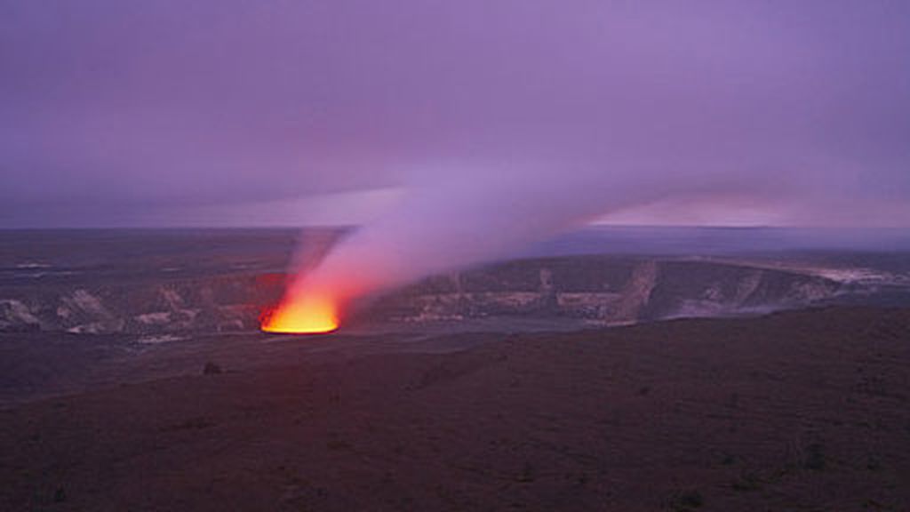 Espectacular erupción en Hawai