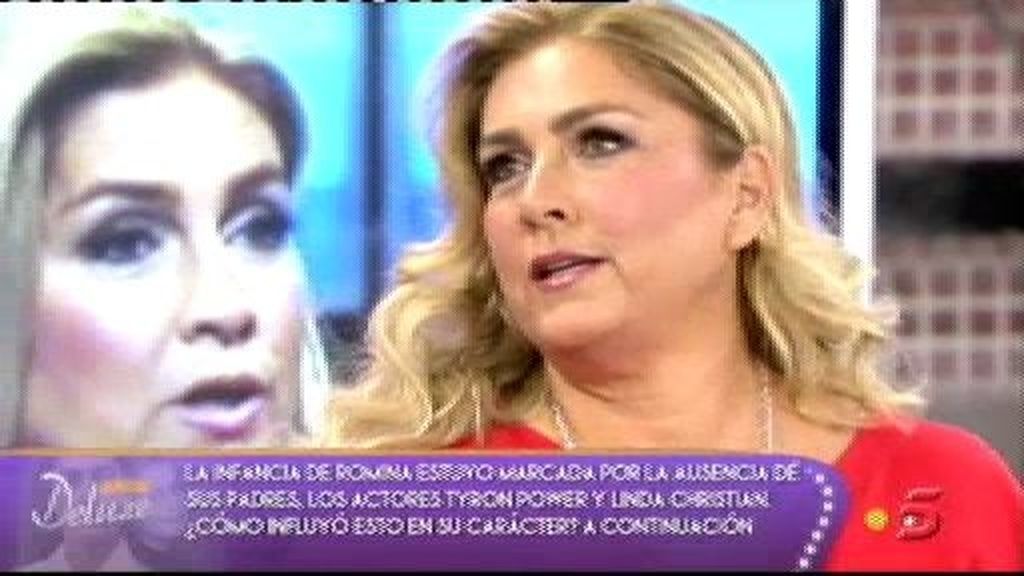 La infancia de Romina Power