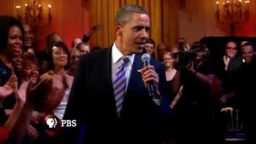 Obama a ritmo de blues