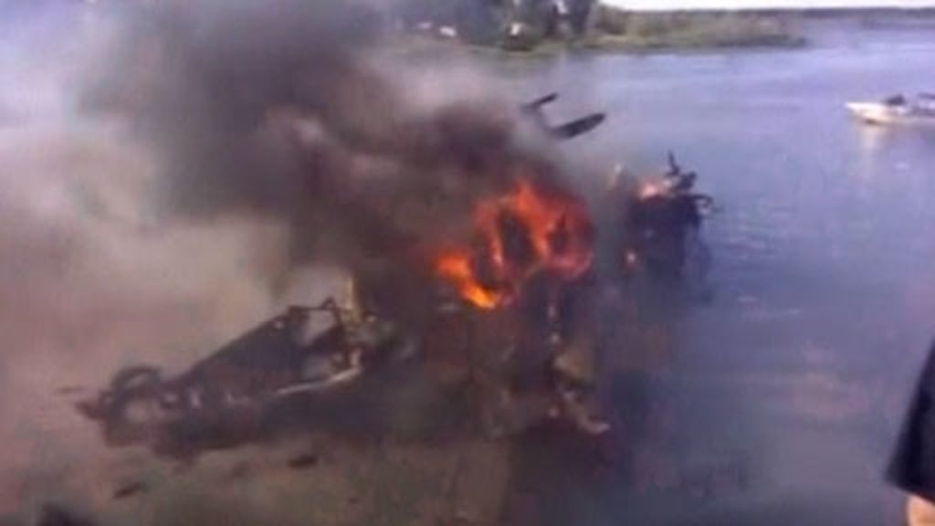 Mueren 45 personas tras incendiarse un Yak-42 en Rusia