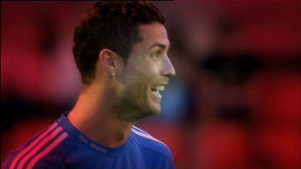 Cristiano se despelota para celebrar el gol de la victoria ante el Levante