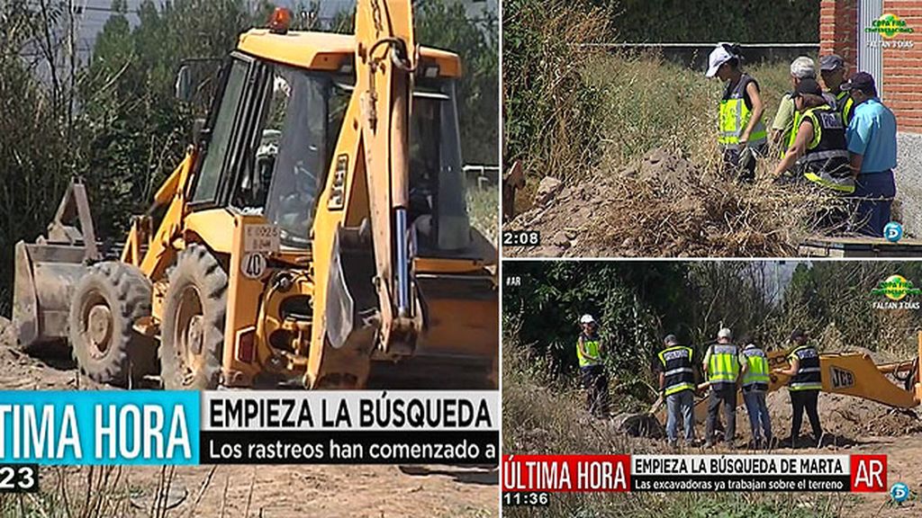 La policía ha comenzado a buscar el cuerpo de Marta del Castillo