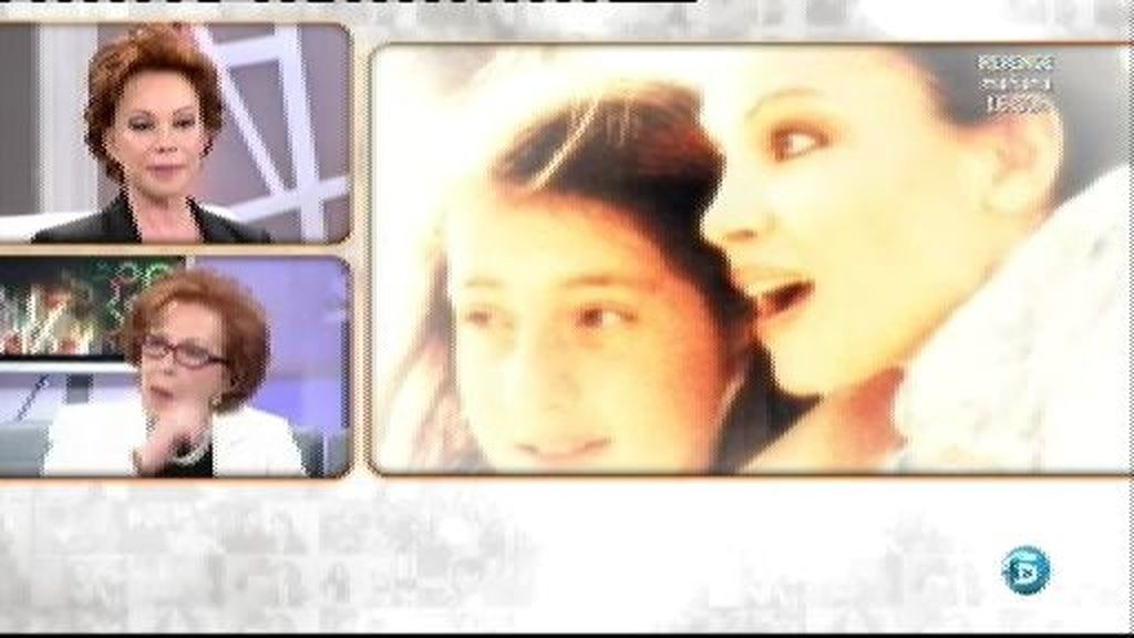 Los nietos emocionan a la artista