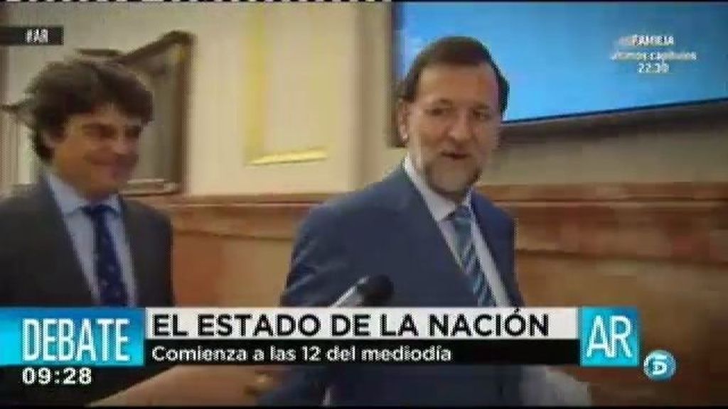 Mariano Rajoy se enfrenta a su primer debate sobre el estado de la nación como presidente
