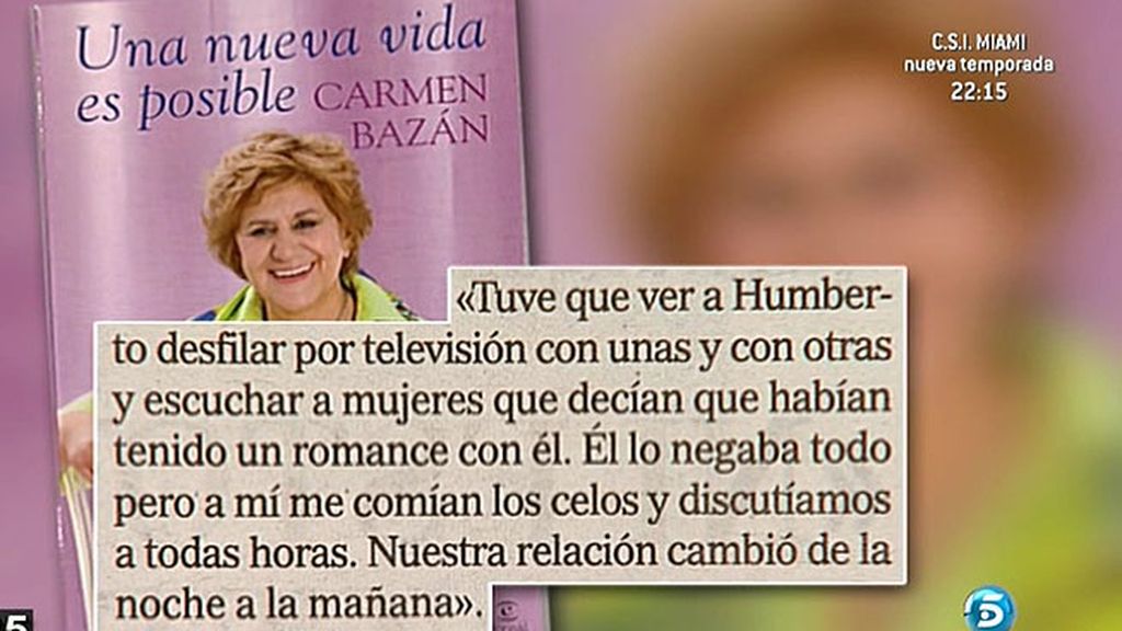 Carmen Bazán, la madre de Jesulín, publica 'Una nueva vida es posible'