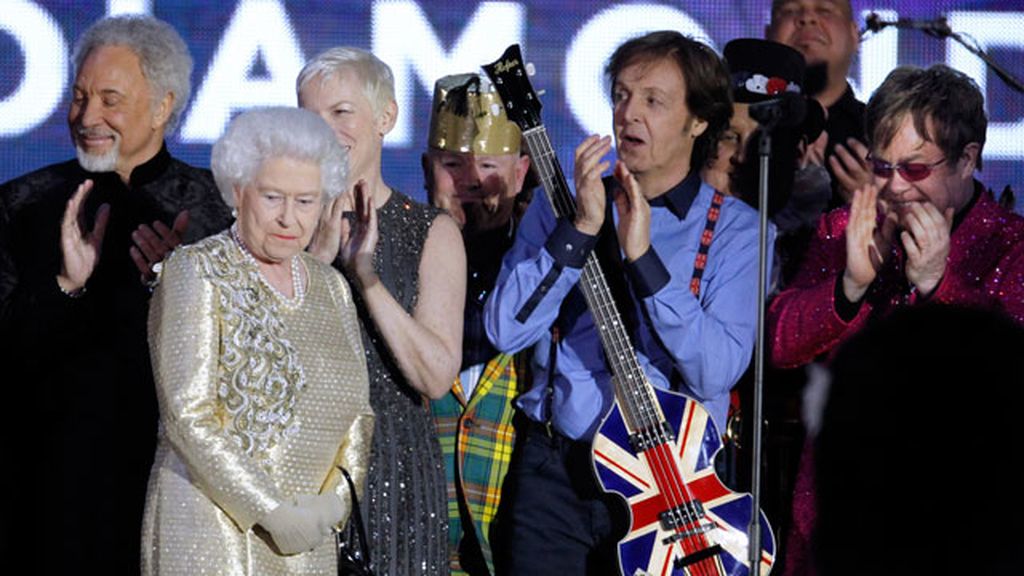 Macroconcierto en Londres para celebrar los 60 años en el trono de Isabel II