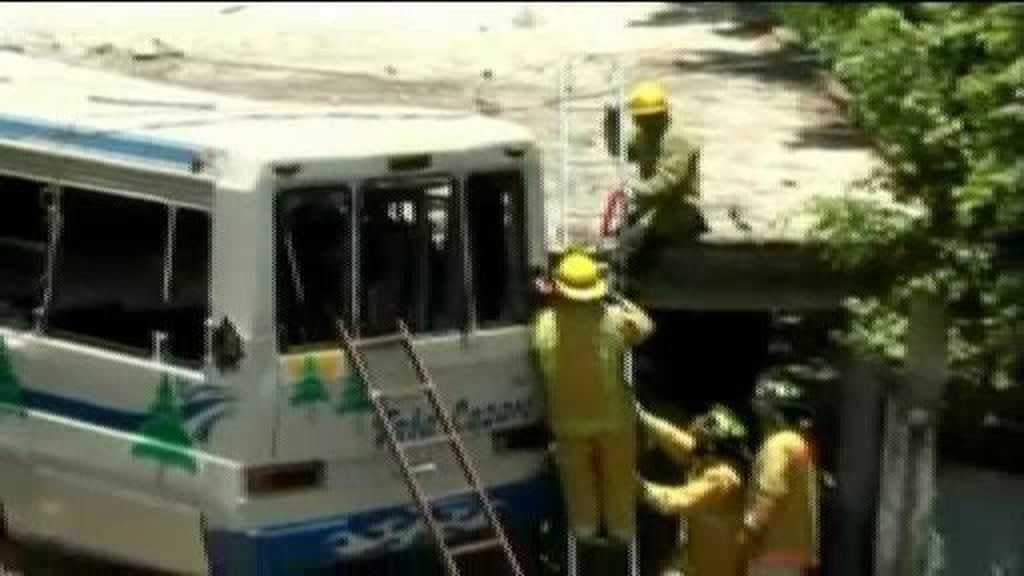 Accidente de autobús en México