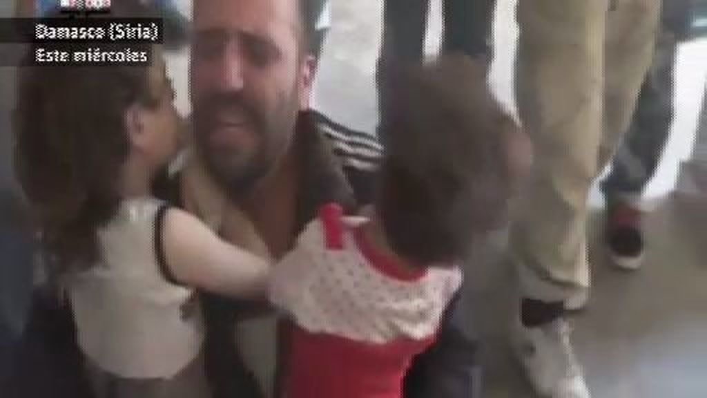 Brutales imágenes del ataque en Damasco