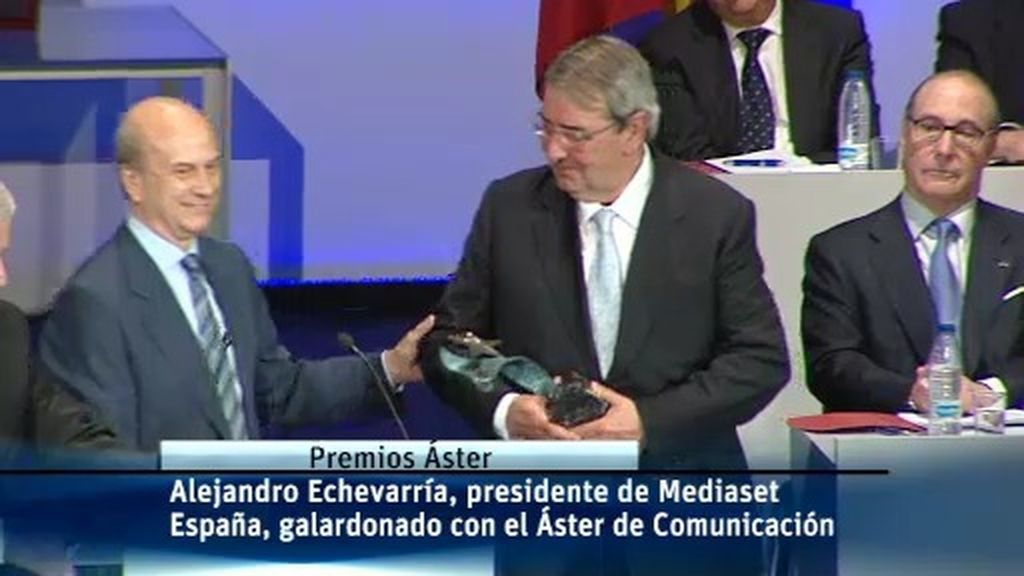 Alejandro Echevarría galardonado con el Premio Aster de Comunicación