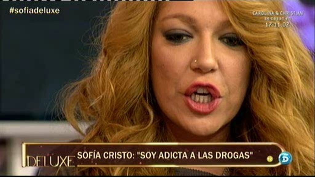 Sofía Cristo: "Voy a entrar en un centro de desintoxicación"