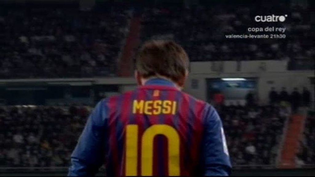 Messi, en el Clásico