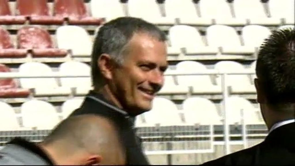 Mourinho, protagonista en Vallecas