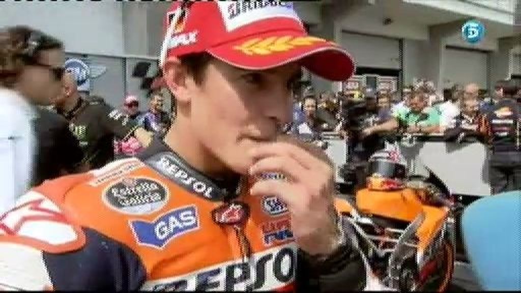 Márquez: “Esta victoria no sabe igual porque Jorge y Dani no estaban en pista”