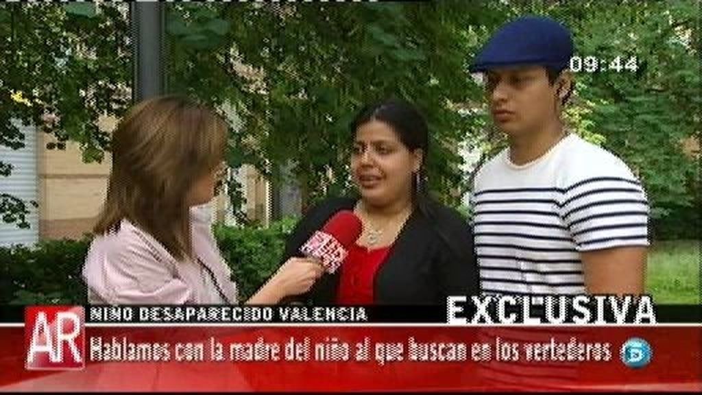 Lohammy, madre del niño desaparecido en Valencia: "Encontramos documentación en la casa que me hace pensar que está vivo"