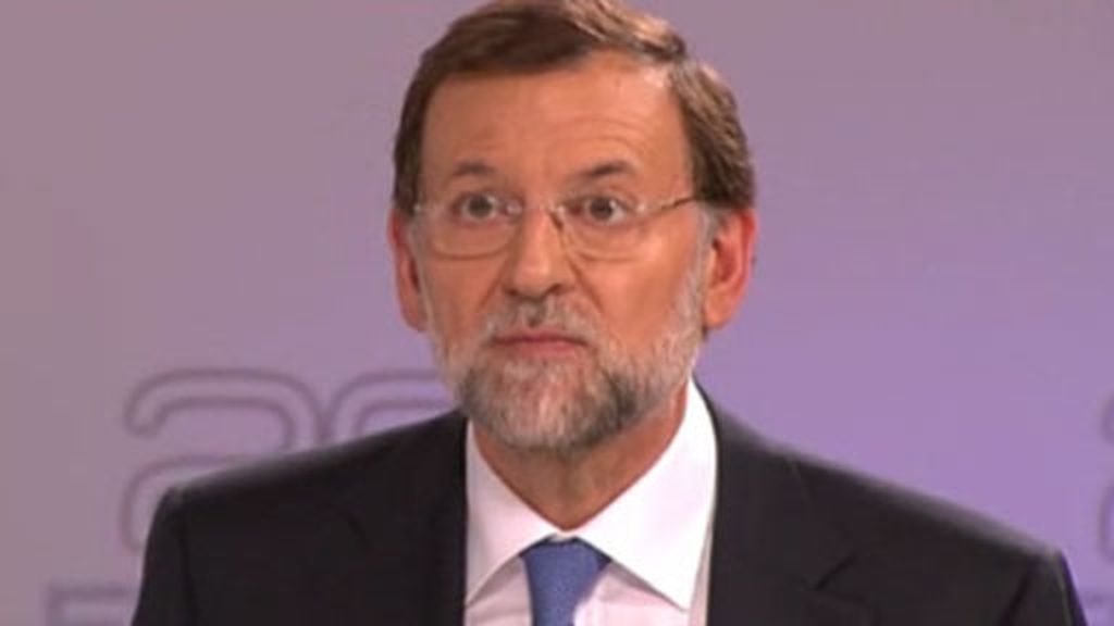 Rajoy: "Yo no soy como usted, lo que no llevo en mi programa no lo hago"