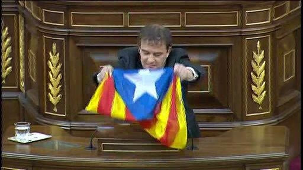 La estelada en el Congreso