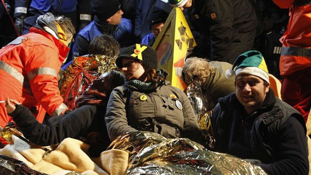 15 horas de bloqueo a un tren con residuos nucleares en Alemania