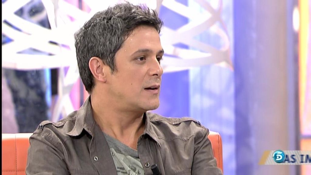 Alejandro Sanz: “No entiendo de qué se puede escribir una canción si no es de amor”