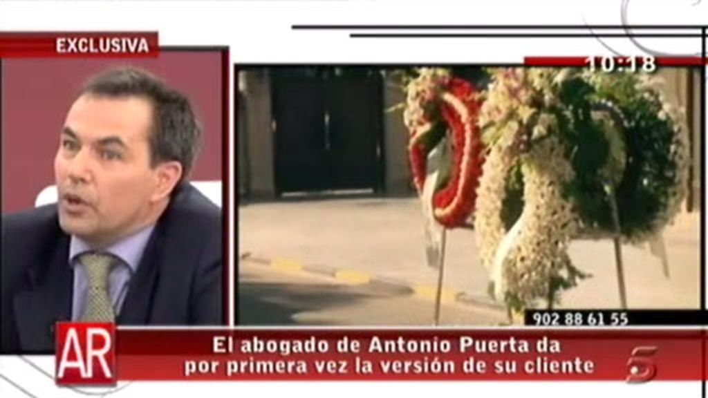 El abogado de Antonio Puerta