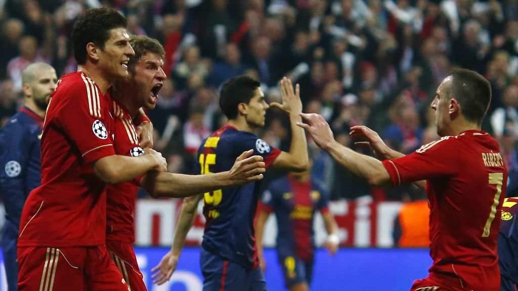 El “repaso” del Bayern al Barça