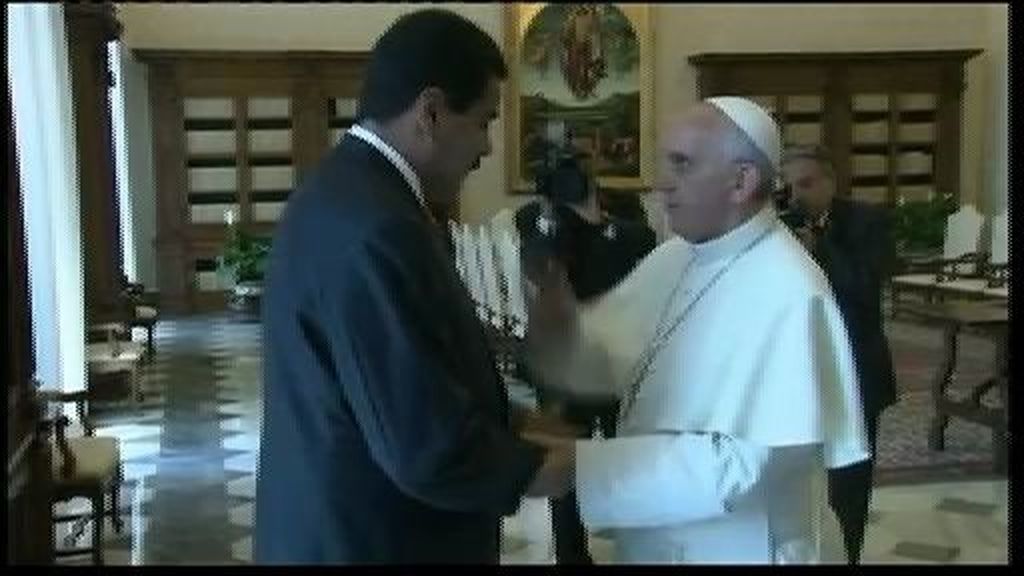 El Papa recibe a Maduro en el Vaticano