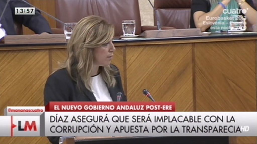 Susana Díaz, nueva Presidenta de la Junta de Andalucía