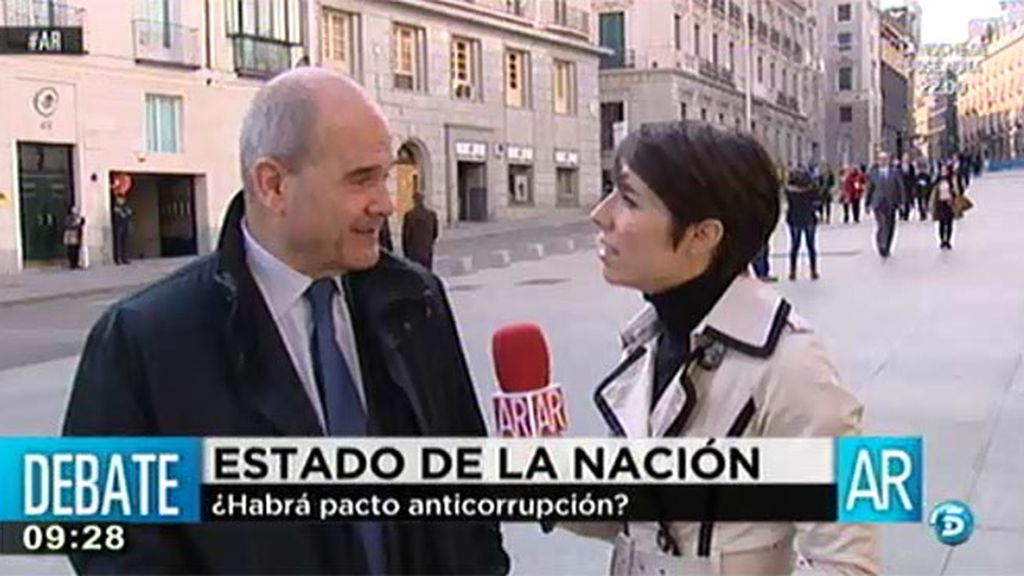 Manuel Chaves: "Me ha parecido cínica la intervención de Rajoy"