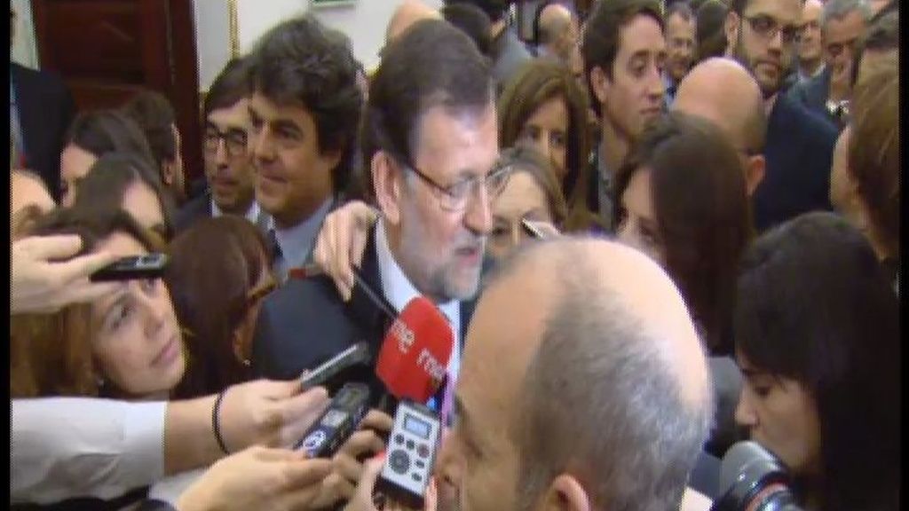 Rajoy “satisfecho” con el resultado del debate