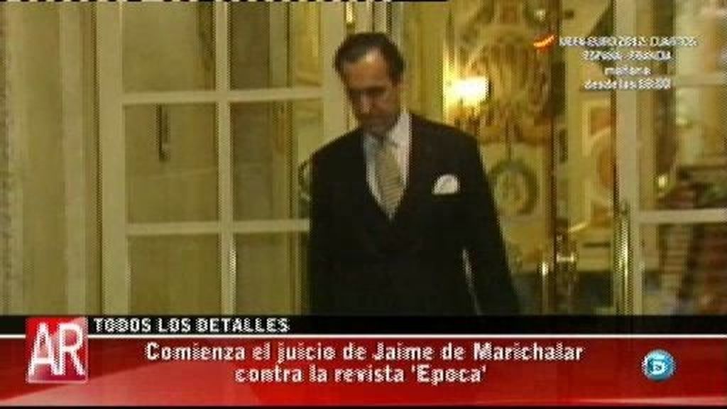 Comienza el juicio de Jaime de Marichalar contra la revista 'Época'
