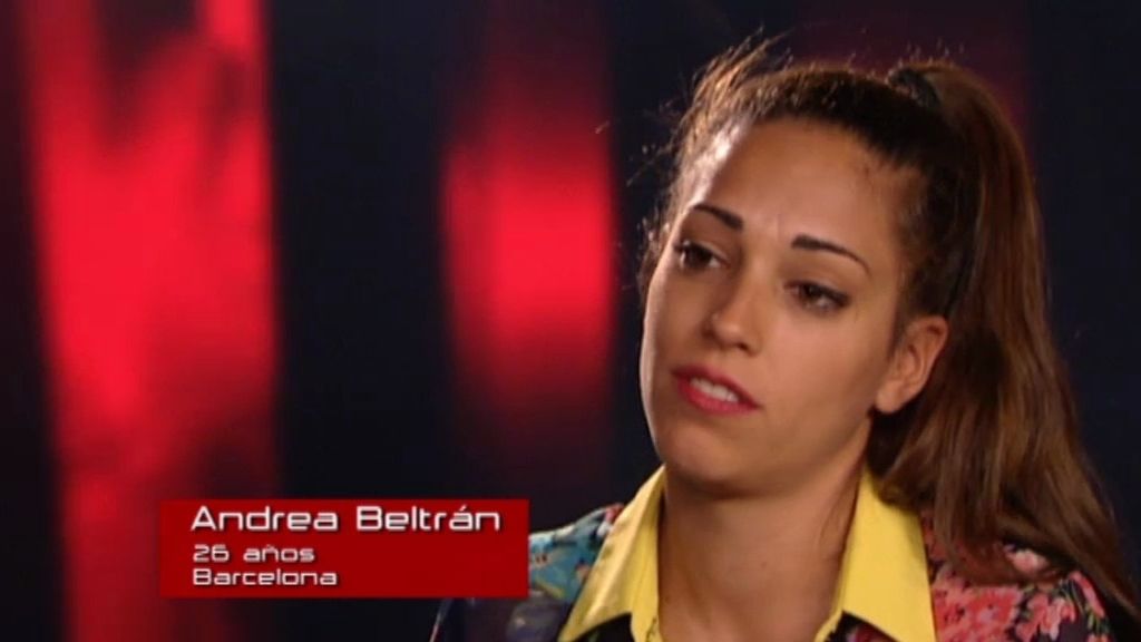 Andrea Beltrán: "Tengo una voz diferente”
