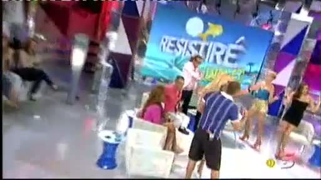 Crsitina Rapado y los boys