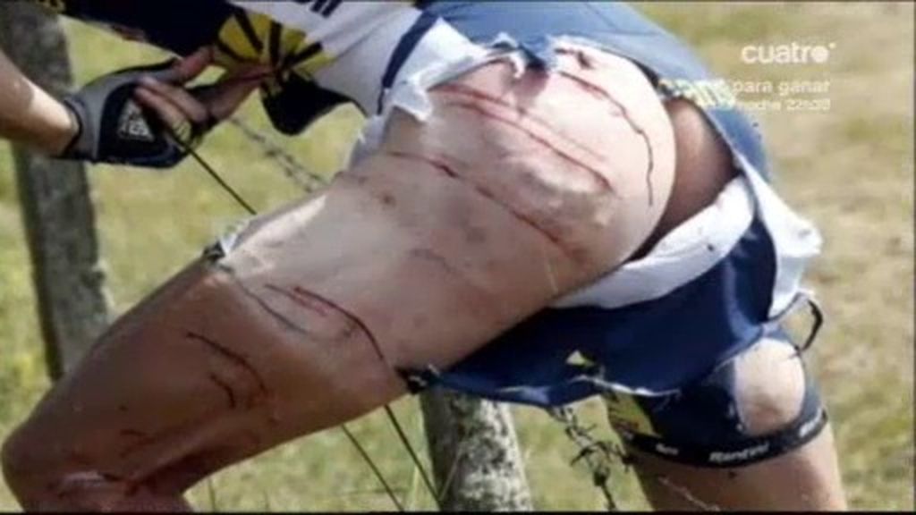 Accidente en el Tour de Francia