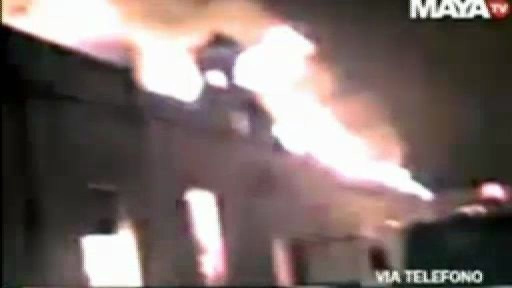 Increíbles imágenes del incendio en la cárcel hondureña
