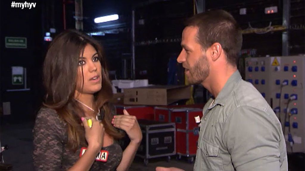 Inma se va del plató Inma se va del plató