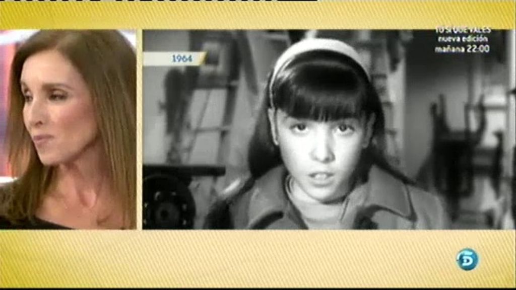 La primera prueba de Ana Belén en televisión