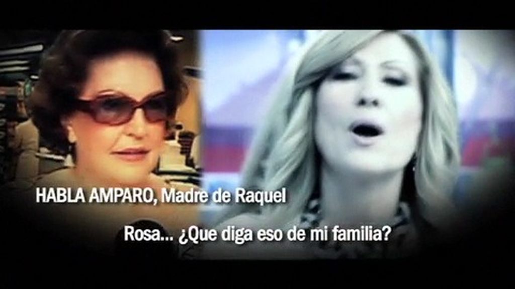 Amparo, la madre de Raquel Moragues, en el 'Deluxe'