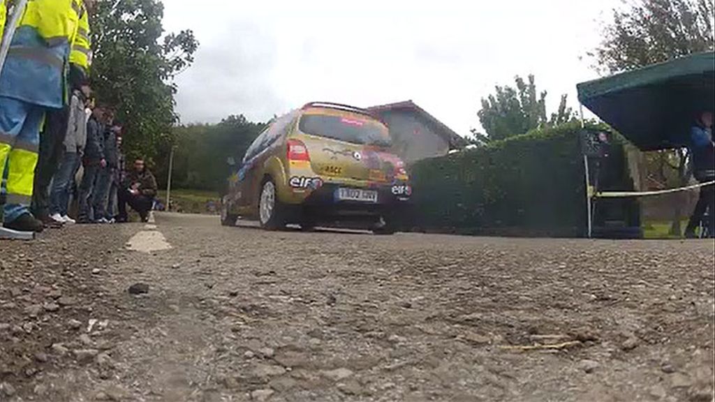 Challenge Twingo R2 de rallyes en Cantabria