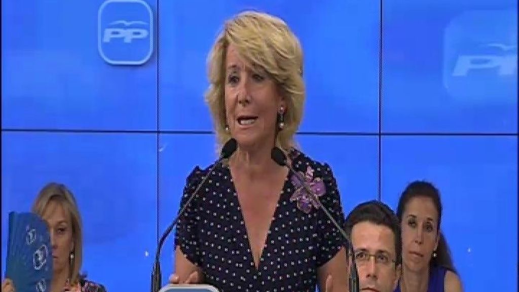 Aguirre: "Si ha habido irregularidades tendremos que reconocerlas"