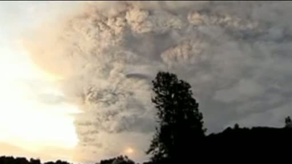 Espectacular erupción del Puyehue