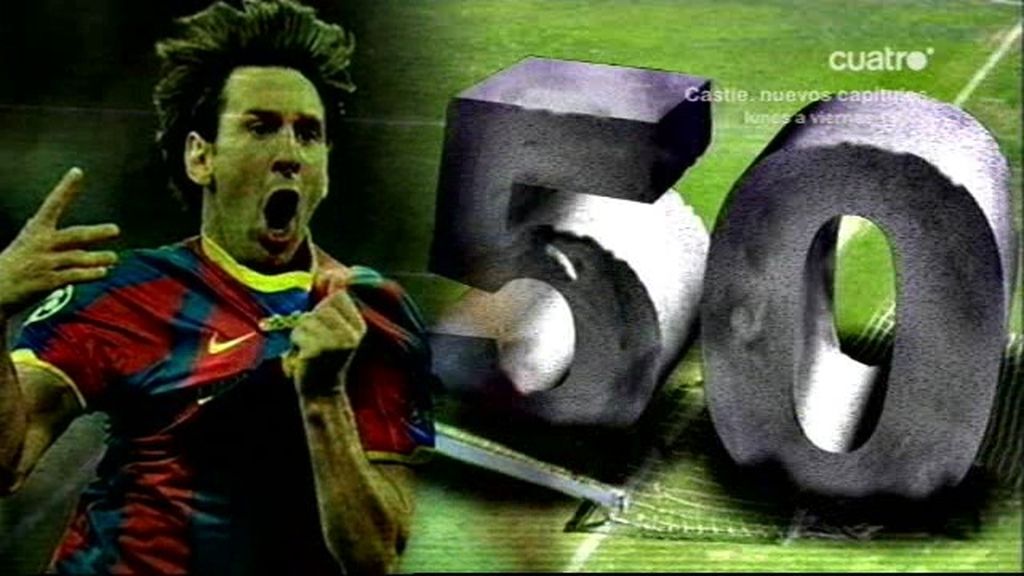 Messi va a por el 50