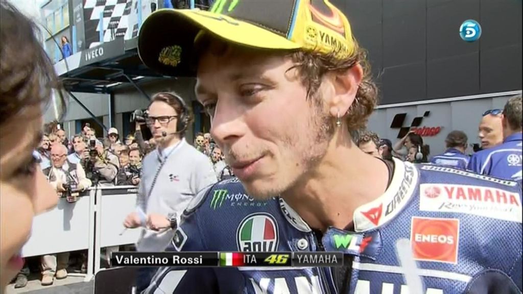 Rossi: "No me lo creo"