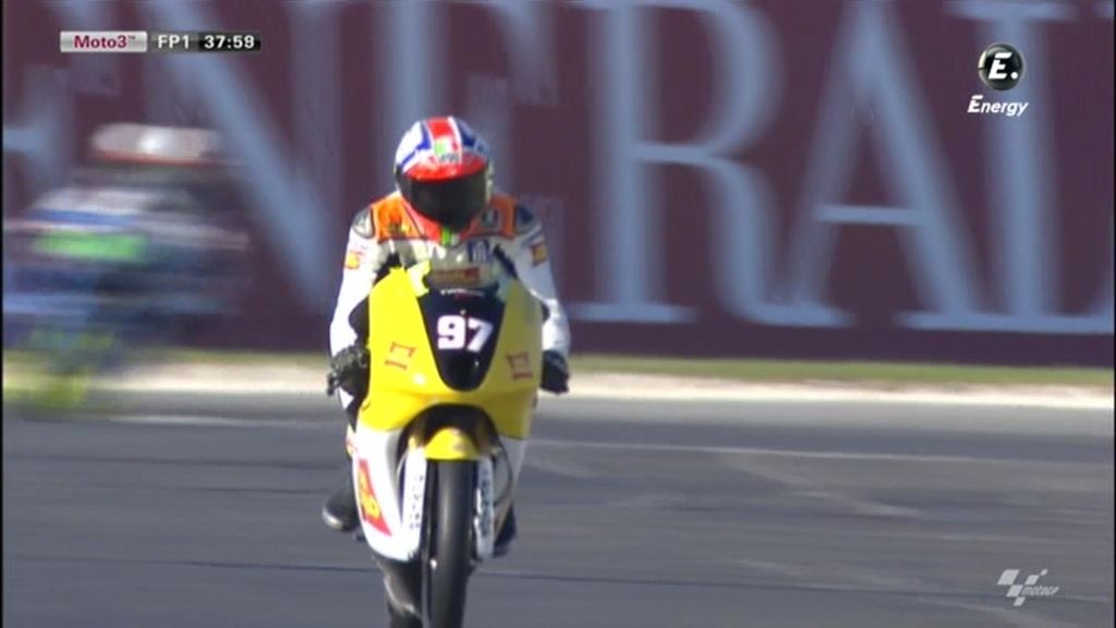 Así fue el debut de Luca Marini, el 'hermanísimo' de Valentino Rossi